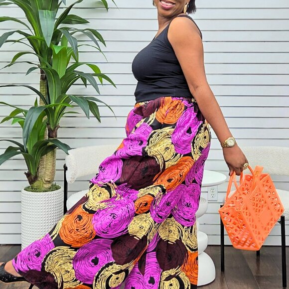 Karisma Ankara African Print Baggy Pants - Picture 1 of 4